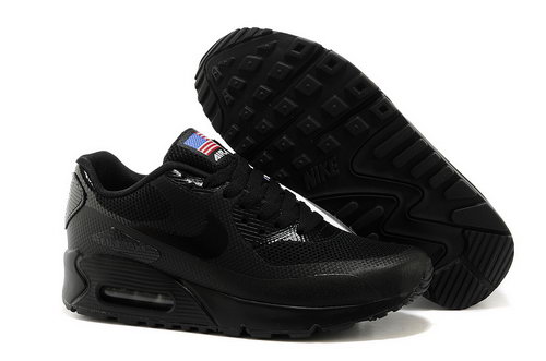 Air Max 90 Hyperfuse Prm Qs Mens Shoes All Black Coupon Code